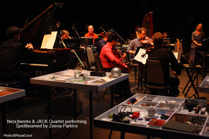 Ne(x)tworks and JACK Quartet at The Kitchen